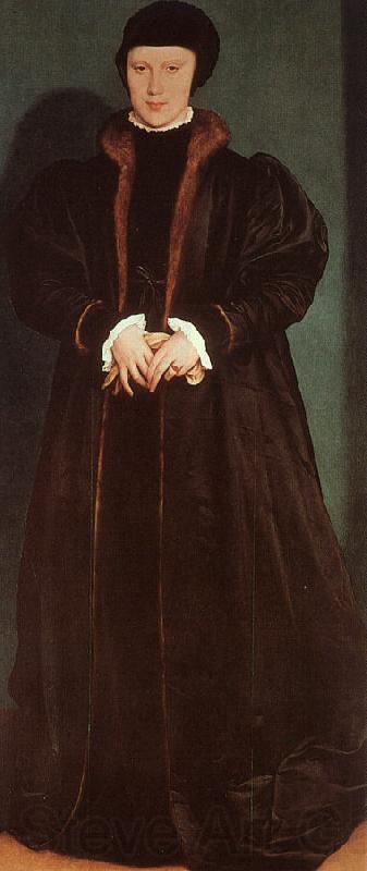 Hans Holbein Christina of Denmark Duchess of Milan